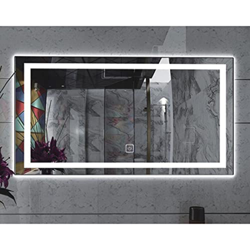 

Danube Home Milano Led Mirror with Touch Switch, MLM-8047, Grey