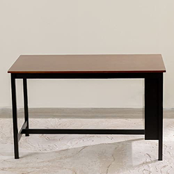 Danube Home Redmond 1+4 Antique Counter Table, L150 x W75 x H91cm, Oak/Black/Cream