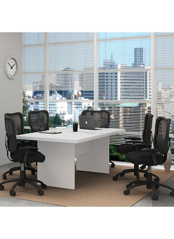

Danube Home Kinsey Computer Table Office Desk, White