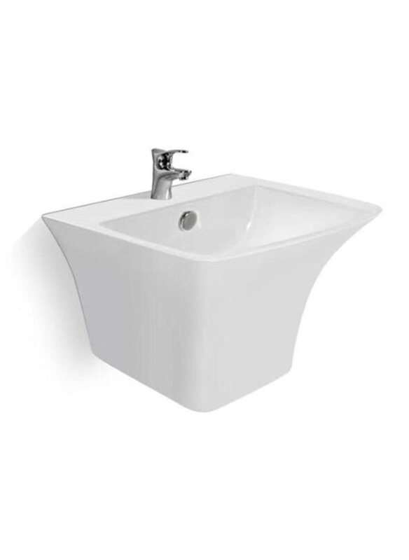 

Danube Home Wall Hung Wash Basin, White