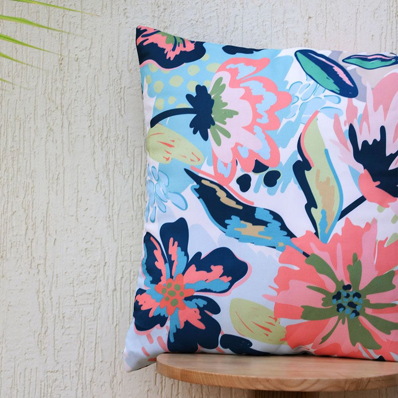 Danube Home Outdoor Eden Cushion Summer Spring Pillow, 50 x 50cm, Multicolour