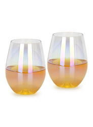 Danube Home 550ml 2-Piece Cocktail Glasses Set, Multicolour
