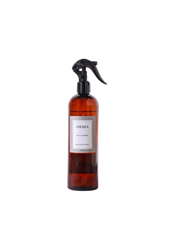 

Amara Room Spray Black Orchid Luxury Scented Spray, 500ml, Brown