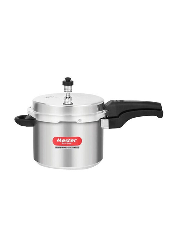 

Danube Home 7.5L Master Deluxe Aluminium Outer Lid Pressure Cooker, Silver