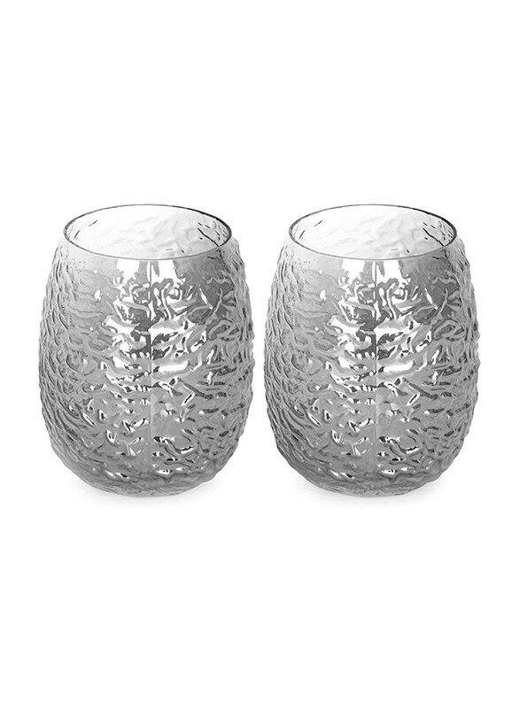 

Danube Home 360ml 2-Piece Tumbler Glass Set, Multicolour