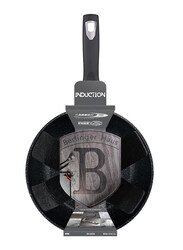Danube Home 3.2 Ltr Round Wok, Berlingerhaus, 7.4x28x28cm, Dark Grey