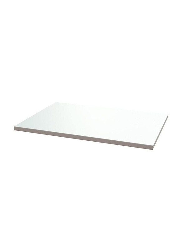 

Danube Home Custa Single Glossy Top Cabinet, White