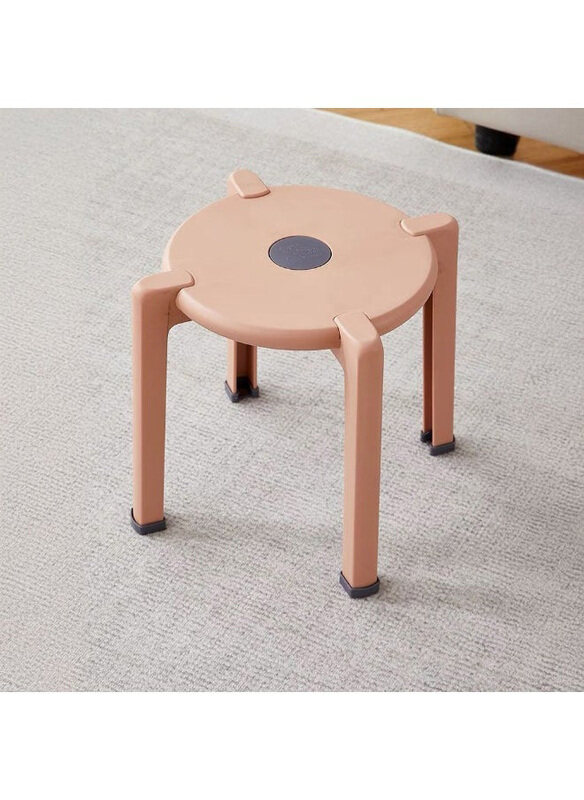

Danube Home Norton Light Weight Single Backless Stool, Pink