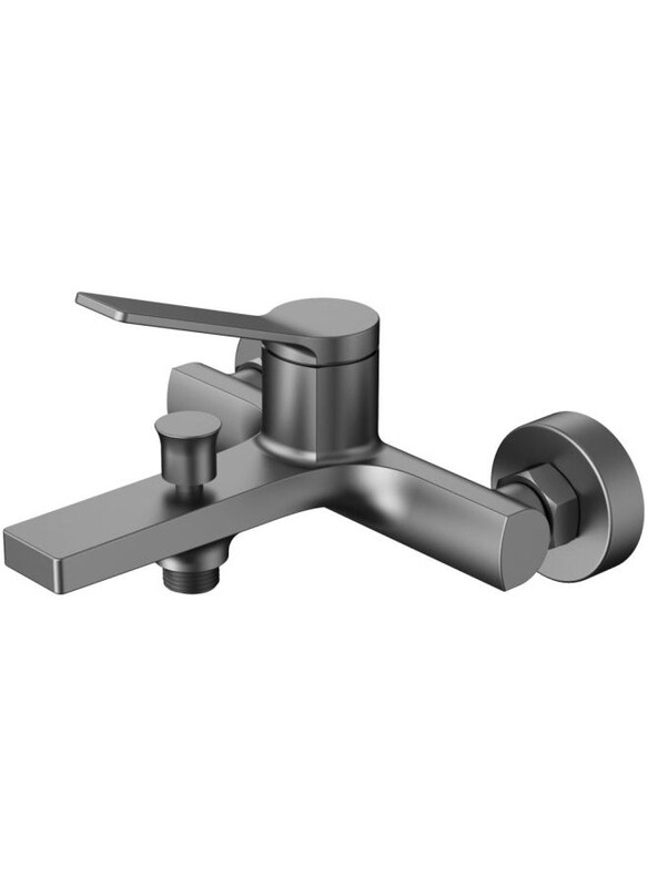 

Danube Home Tella Bath Shower Mixer With Shower Set, Chrome