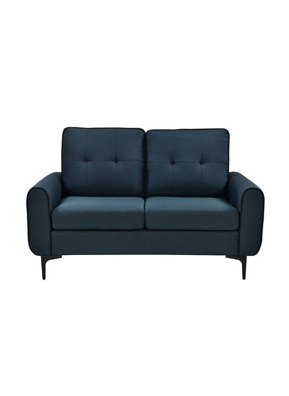 

Danube Home Melba Modern Design 3 with 2 Fabric Sofa Set, Blue