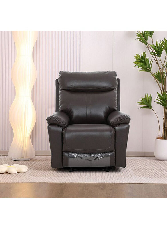 

Danube Home Valor 1 Seater Leather Recliner Relaxing Chair, Brown