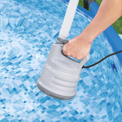 Danube Home Bestway Swimming Pool Drain Pump, White