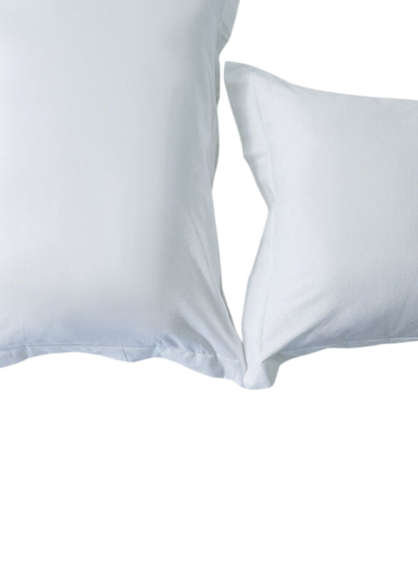 

Danube Home 3-Piece Bliss Cotton Fitted Sheet Set, Super King, White