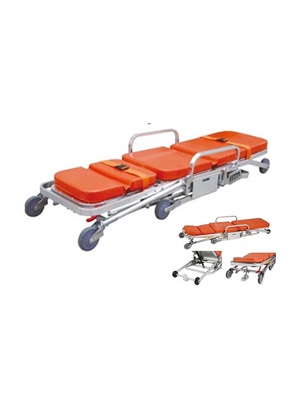 Abronn Automatic Loading Chair Stretcher, Orange