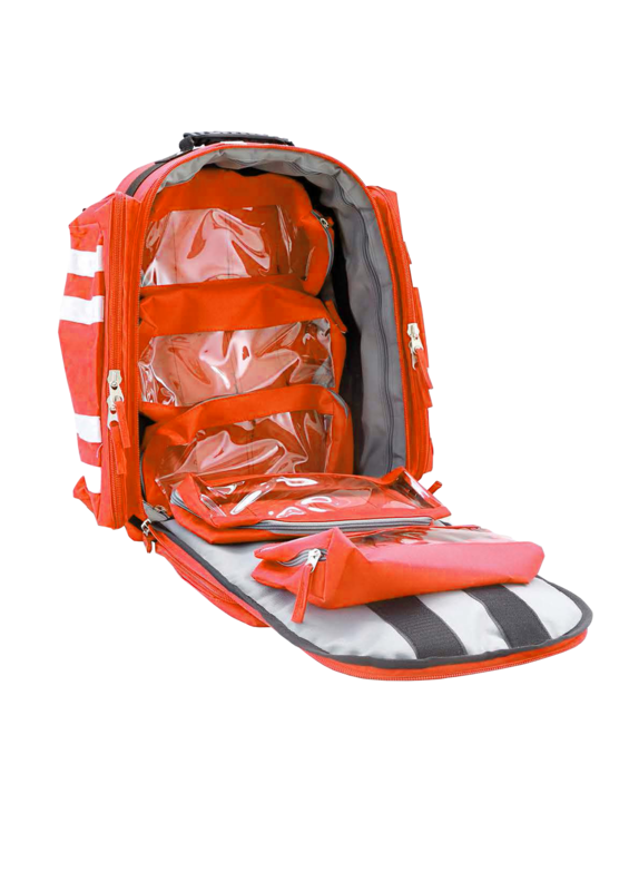 

Spencer Emergency Backpack with Bags Organizer inside, Red