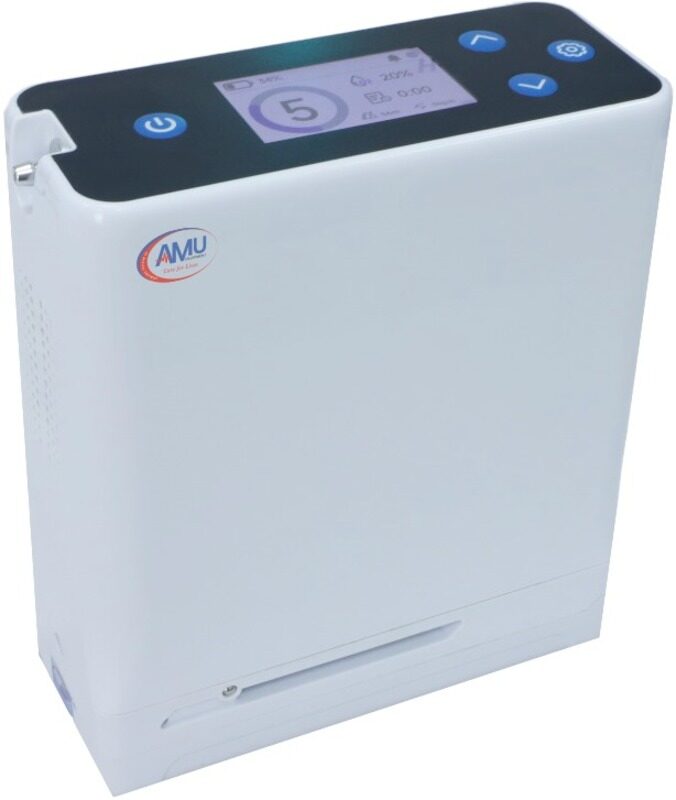 

Abronn Pulse Portable Oxygen Concentrator , More Sensitive Breathing Trigger , Lightweight 2.25kg , Rechargeable Battery , Pure Oxygen Over 4H , Conve