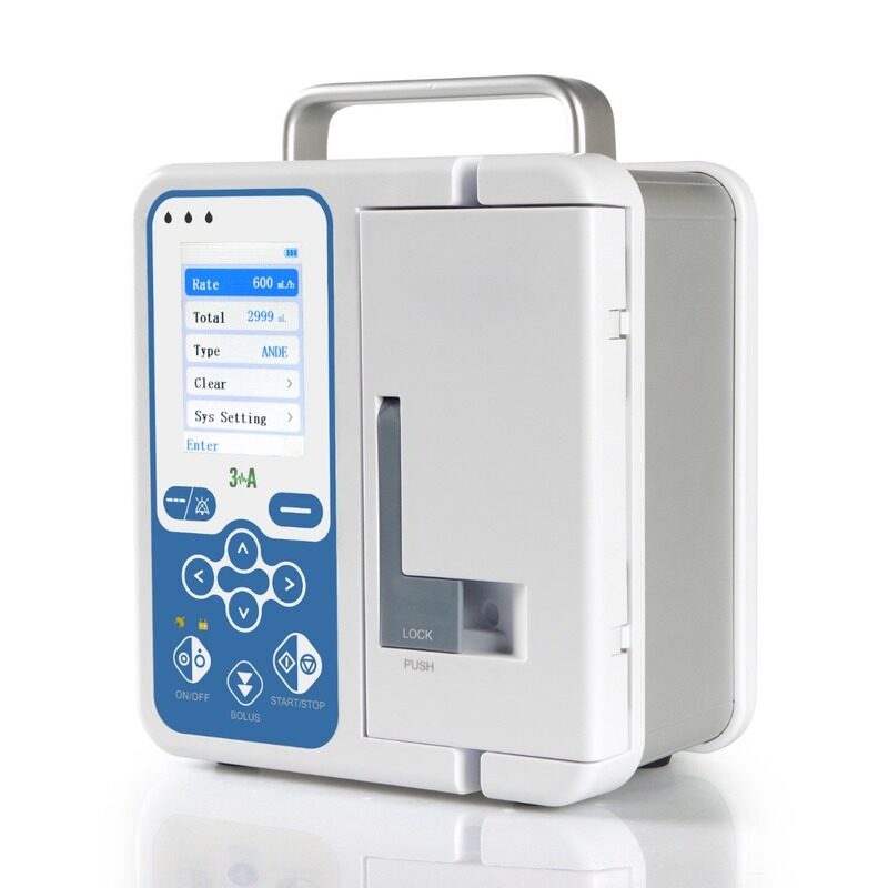 

Abronn IP-08A Infusion Pump, Sharp 2.8" Display, Precise Infusion Rate Control, User-Friendly Interface, Anti-Bolus System, Compatible with Standard I