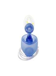 Manual Resucitator PVC Ambu for Infant, Blue/Clear