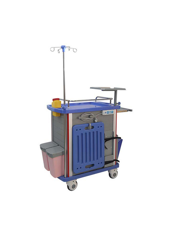 Medical Emergency Trolley, Multicolour