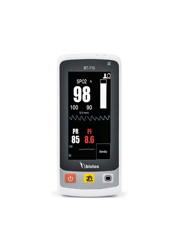 Bistos BT-710 Pulse Oximeter, White/Grey