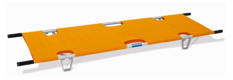 

Foldable Stretcher 110 by Spencer Lightweight, Durable, Easy-to-Clean for Emergency Rescue and Medical Professionals