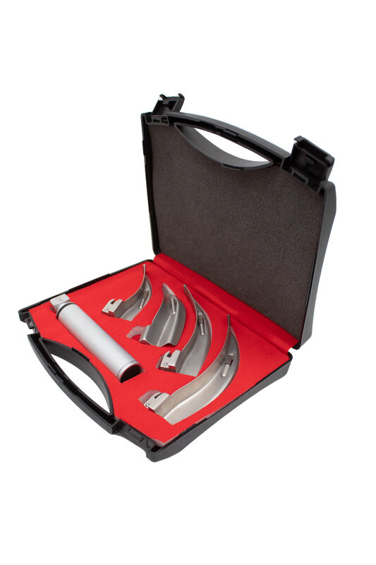 

Abronn Laryngoscope Set with 4 Macintosh Blades (Adult)