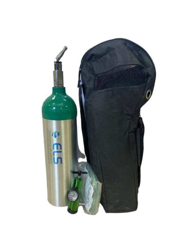 

Abronn 2L Portable Aluminum Oxygen Cylinder with Bag