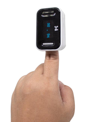 Pulse Fingertip Oximeter, Grey/Black
