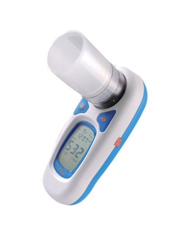 

Abronn MSA100/MSA100BT Spirometer - Portable Lung Function Monitor for Asthma & COPD , Accurate PEF & FEV1 Measurement , Bluetooth Data Transmission , Compac