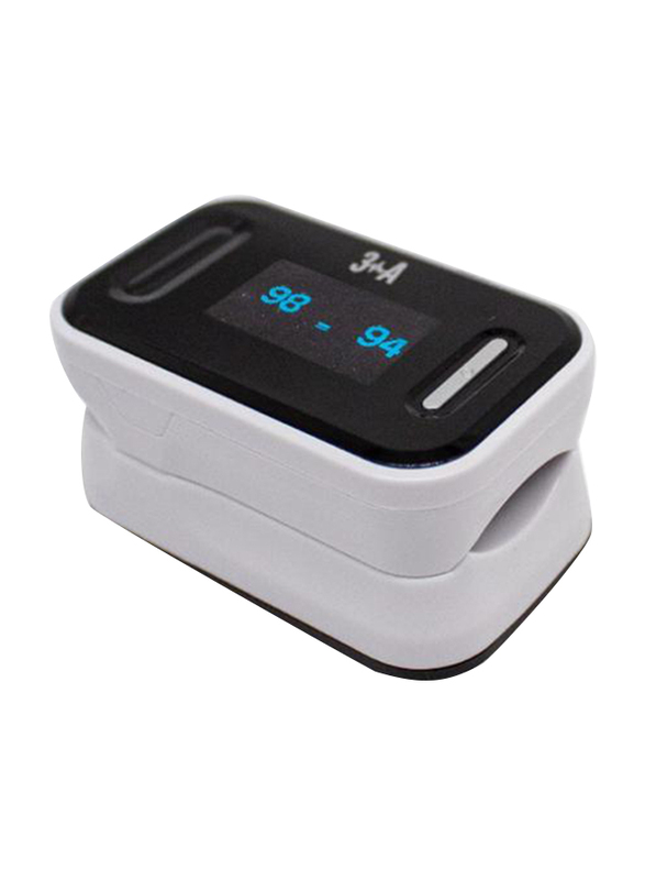 Pulse Fingertip Oximeter, Grey/Black