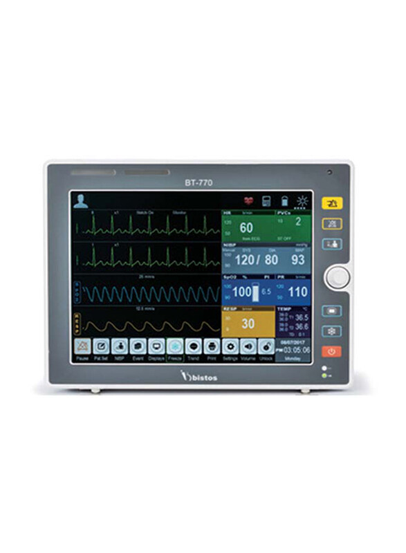 

Bistos BT-770 Patient Monitor with Wifi, White/Grey