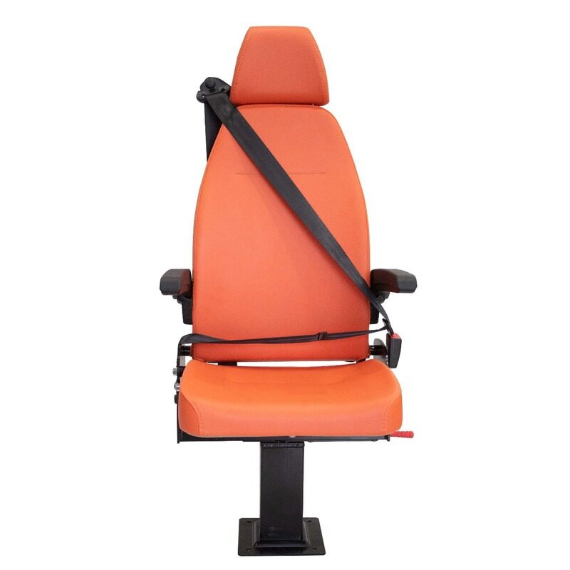 

Abronn New Rotatable Doctor Seat for Ambulance Vehicles , 360° Swivel , Fire Resistant , 3P Safety Belt , Innovative Ball System , Ambulance Seating S