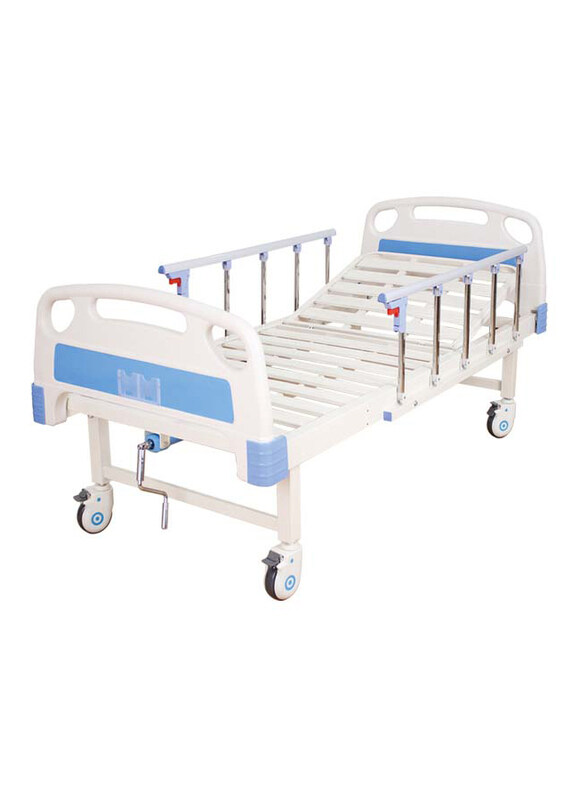 Abronn Manual 1-Function Hospital Bed, White