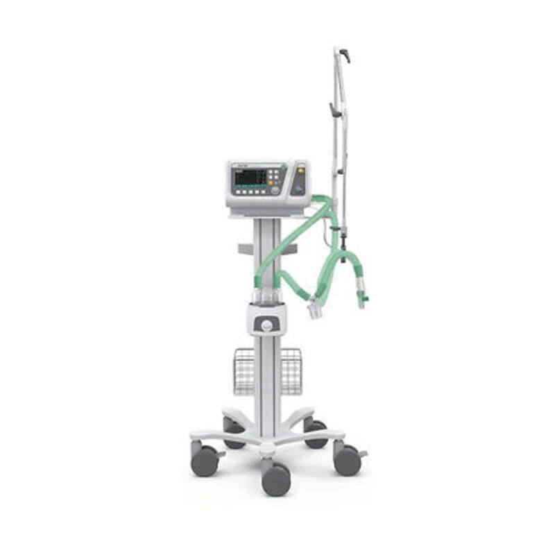 

Abronn Shangrila 510S Workstation Ventilator for Critical Care, Invasive & Non-Invasive Modes, Real-Time Monitoring, Advanced Medical Equipment