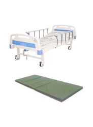 Abronn Manual 1-Function Hospital Bed, White