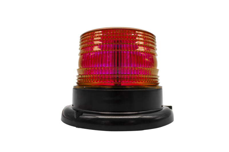 

Abronn Large Round Red Strobe Light for Ambulance, LED Emergency Warning Beacon, High-Visibility Flashing Light, Waterproof & Durable, Easy Installation, Ide