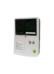 ECG 3 Channels 3A-E3, White