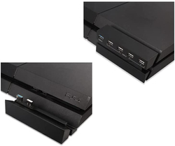 Direct 2 U TP4-810 PS4 USB HUB Controller Adaptor Connecter, Black