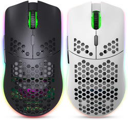 Direct 2 U Wireless Optical Gaming Mouse, White