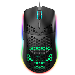 Tkoofn Wired Optical Gaming Mouse, Black