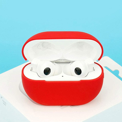 Direct 2 U Silicone EarPods Case for Huawei FreeBuds Pro, Red