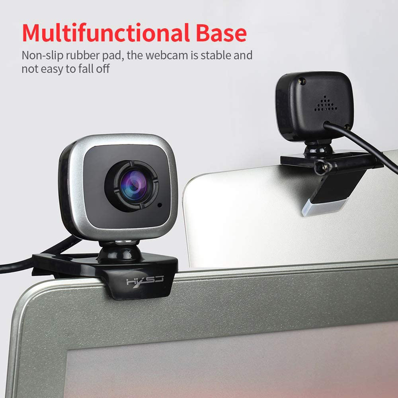 HXSJ Manual Focus 480P USB Web Camera for PC & Laptop, A849, Black