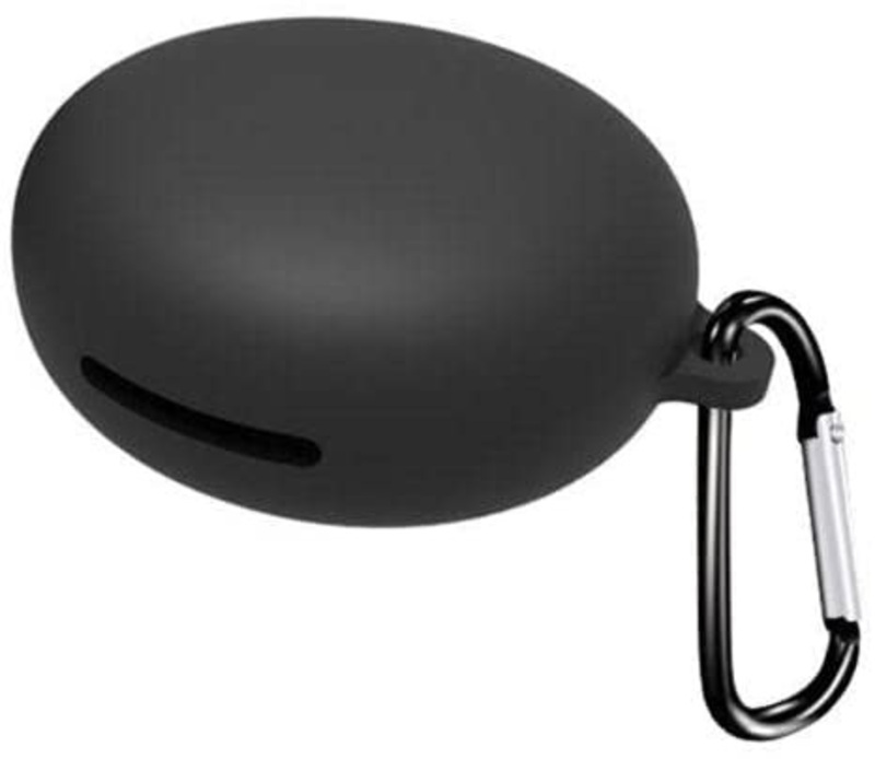 Direct 2 U Silicone EarPods Case for Oppo Enco W31, Black