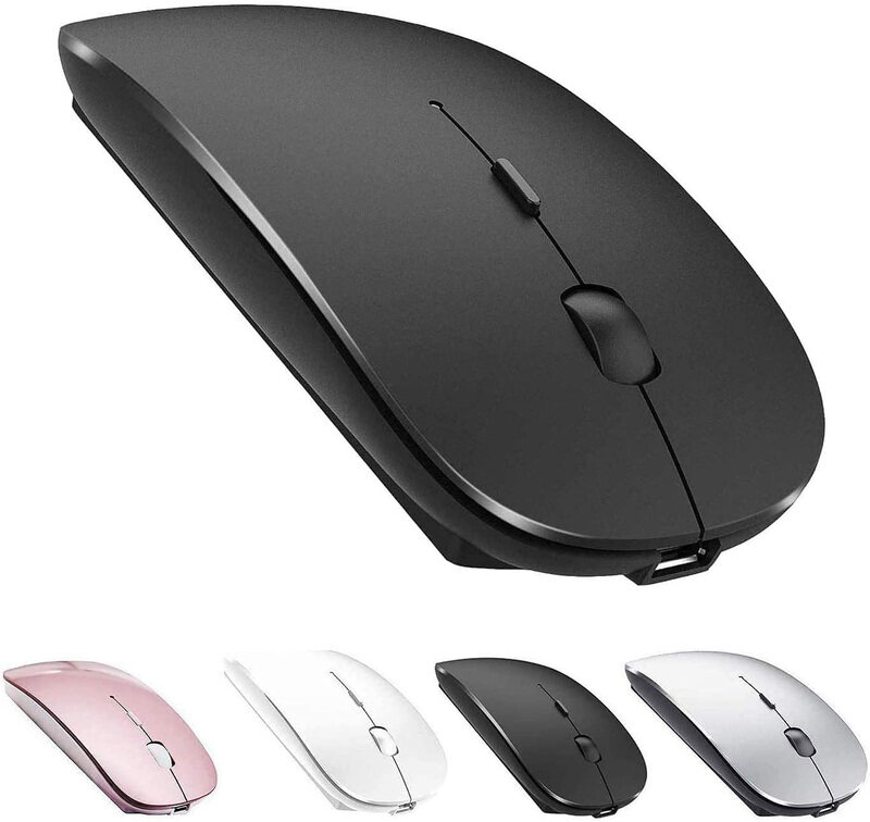 

Zeru Rechargeable Wireless Optical Mouse, Black