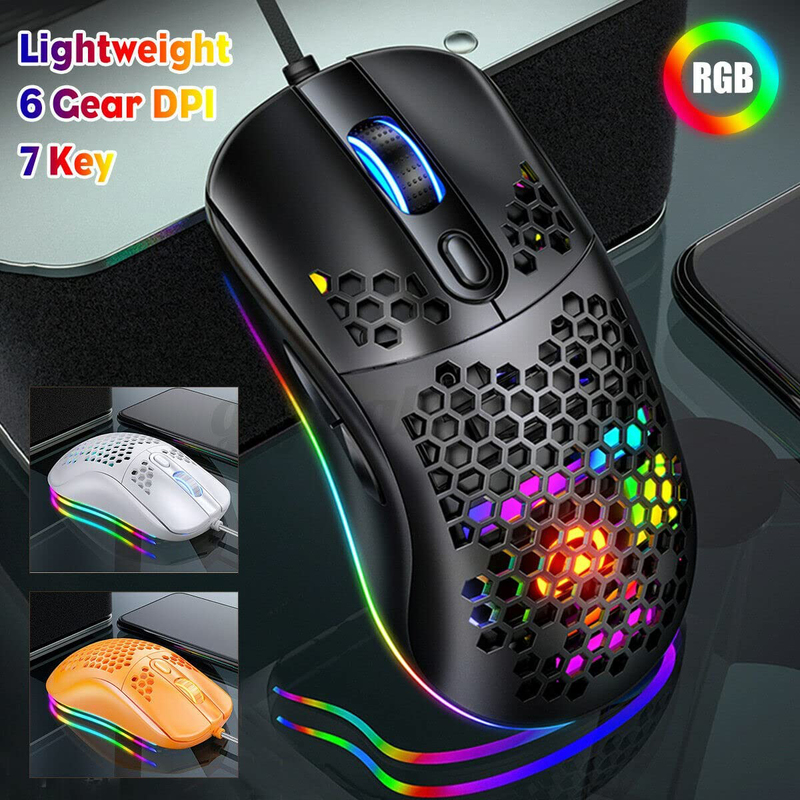 Direct 2 U Wired Optical Gaming Mouse, Black