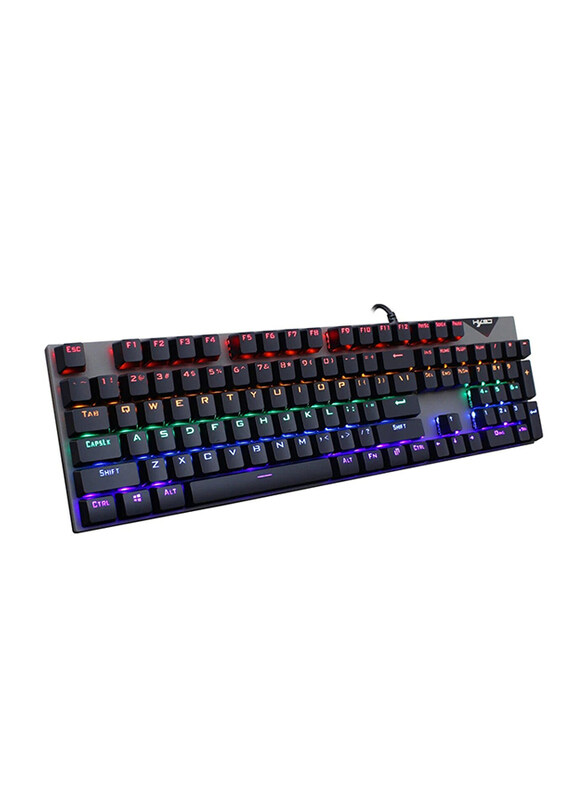 

HXSJ L300 Led Backlit Gaming Mechanical Wired English Gaming Keyboard, Blue