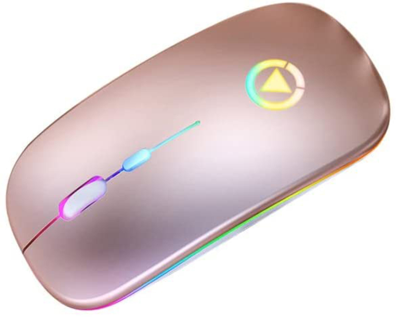 Direct 2 U Wireless Optical Mouse, Rose Gold