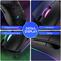 Direct 2 U Wireless Optical Gaming Mouse, Black