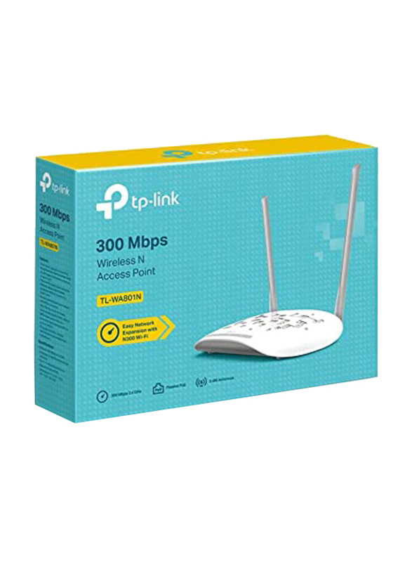 TP-Link TL-WA801N 300 Mbps Wireless N Access Point, White