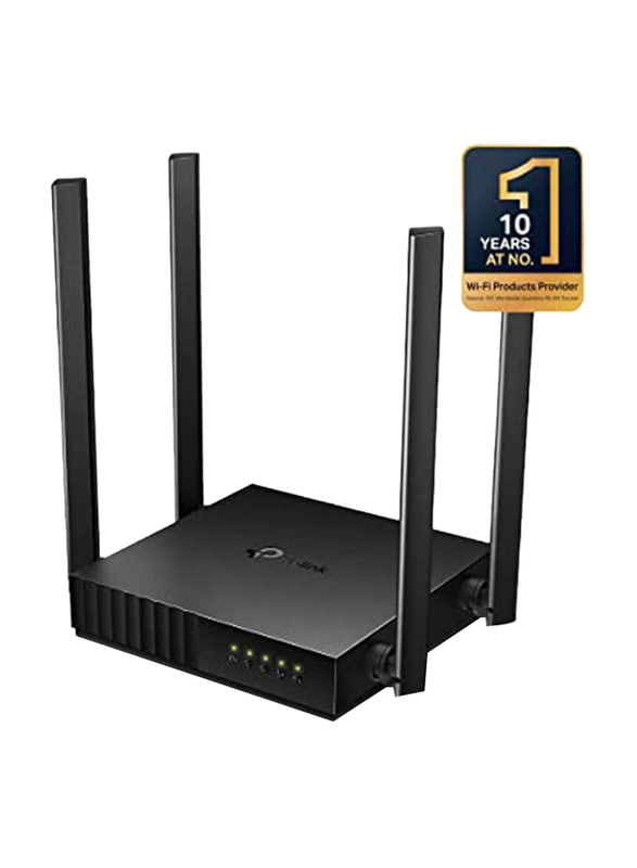 TP Link Archer C54 AC1200 Multi Mode 3-in-1 5GHz Dual Band MU MIMO Wireless Internet Router, Black